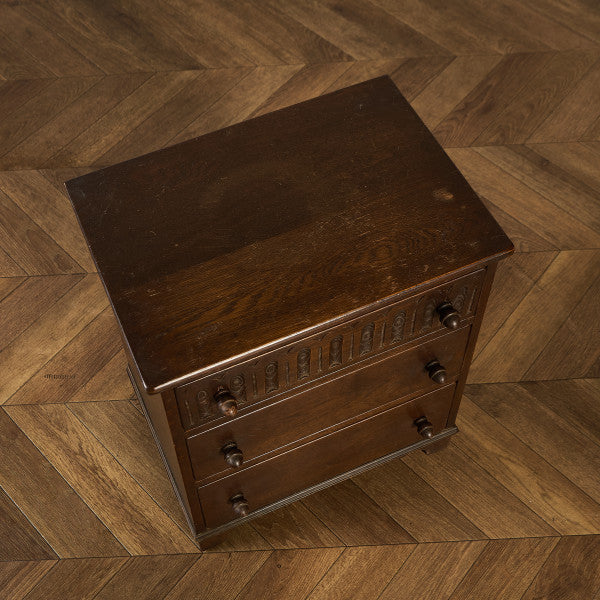 英国 クラシック 3段 サイド チェスト