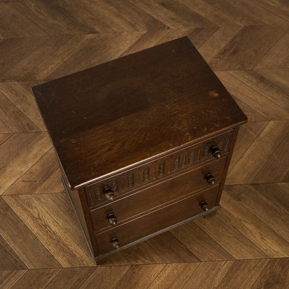 英国 クラシック 3段 サイド チェスト