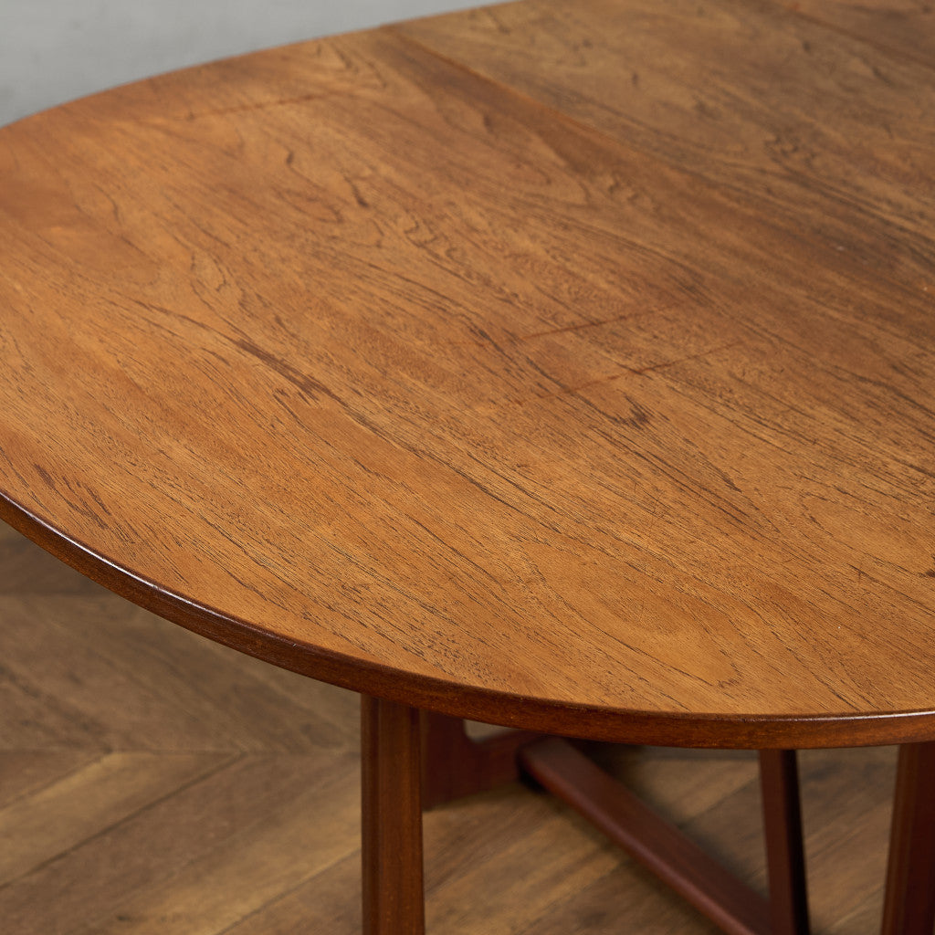 イギリス ヴィンテージ ドロップリーフ ゲートレッグテーブル