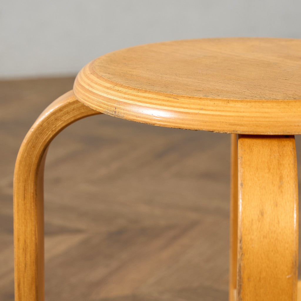 デンマーク LEIKA ヴィンテージ ベントウッド スツール