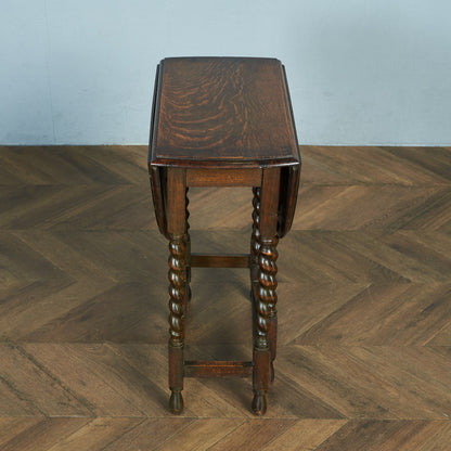 英国クラシック ドロップリーフ ゲートレッグテーブル #83843