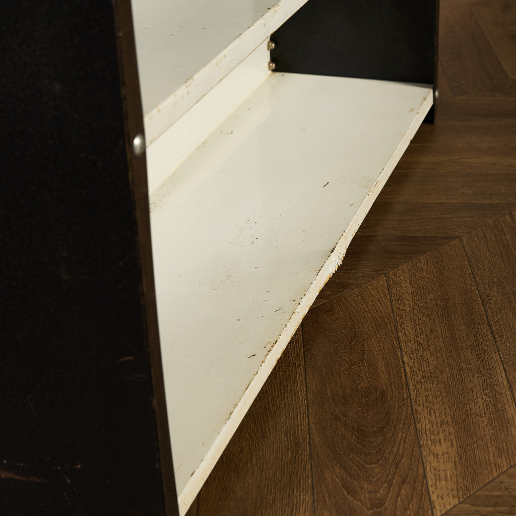 英国製 インダストリアル オープン スチール シェルフ