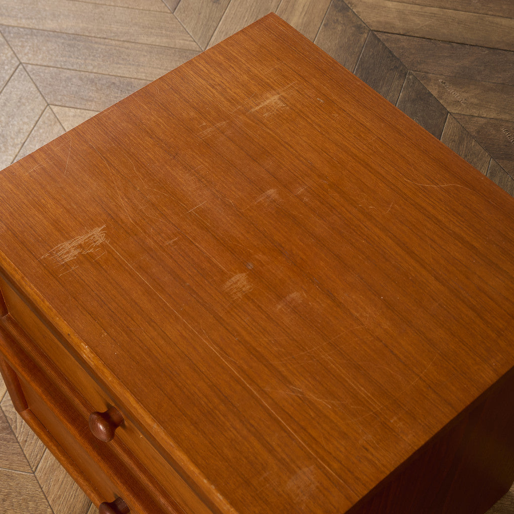 Albany ヴィンテージ 2段サイドチェスト (2673D)