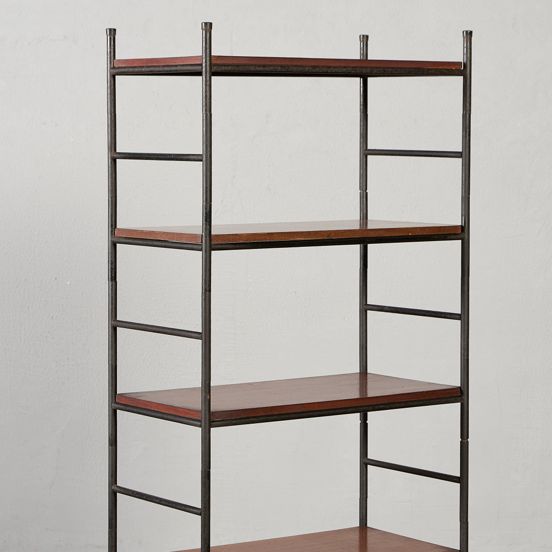 英国製 インダストリアル オープン シェルフ