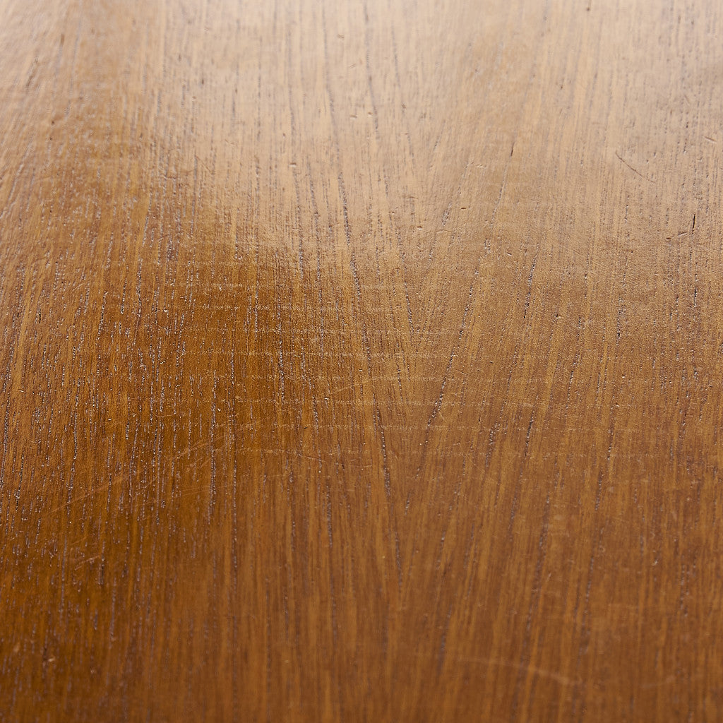 エクステンション ラウンドダイニングテーブル / 天板再塗装済み