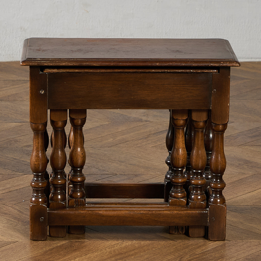 英国 クラシック ネストテーブル サイドテーブル