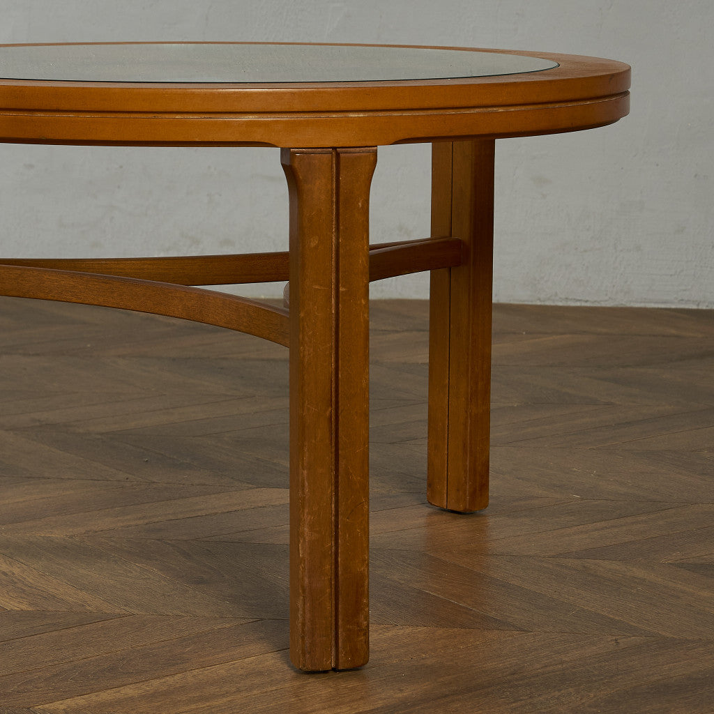 ネイサン Nathan ヴィンテージ ガラストップ センターテーブル #89545