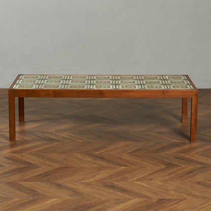 デンマーク製 タイルトップ コーヒーテーブル