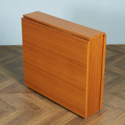 デンマーク Ansager Mobler ヴィンテージ ドロップリーフゲートレッグテーブル / ダイニングテーブル #83632