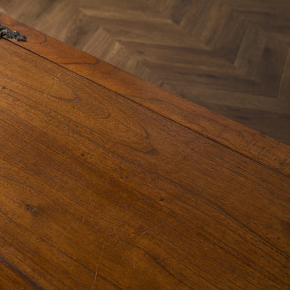 英国 クラシック オーク ブランケットボックス