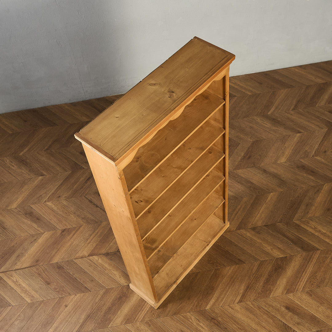 カントリー スタイル パイン材 ブックシェルフ