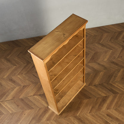 カントリー スタイル パイン材 ブックシェルフ