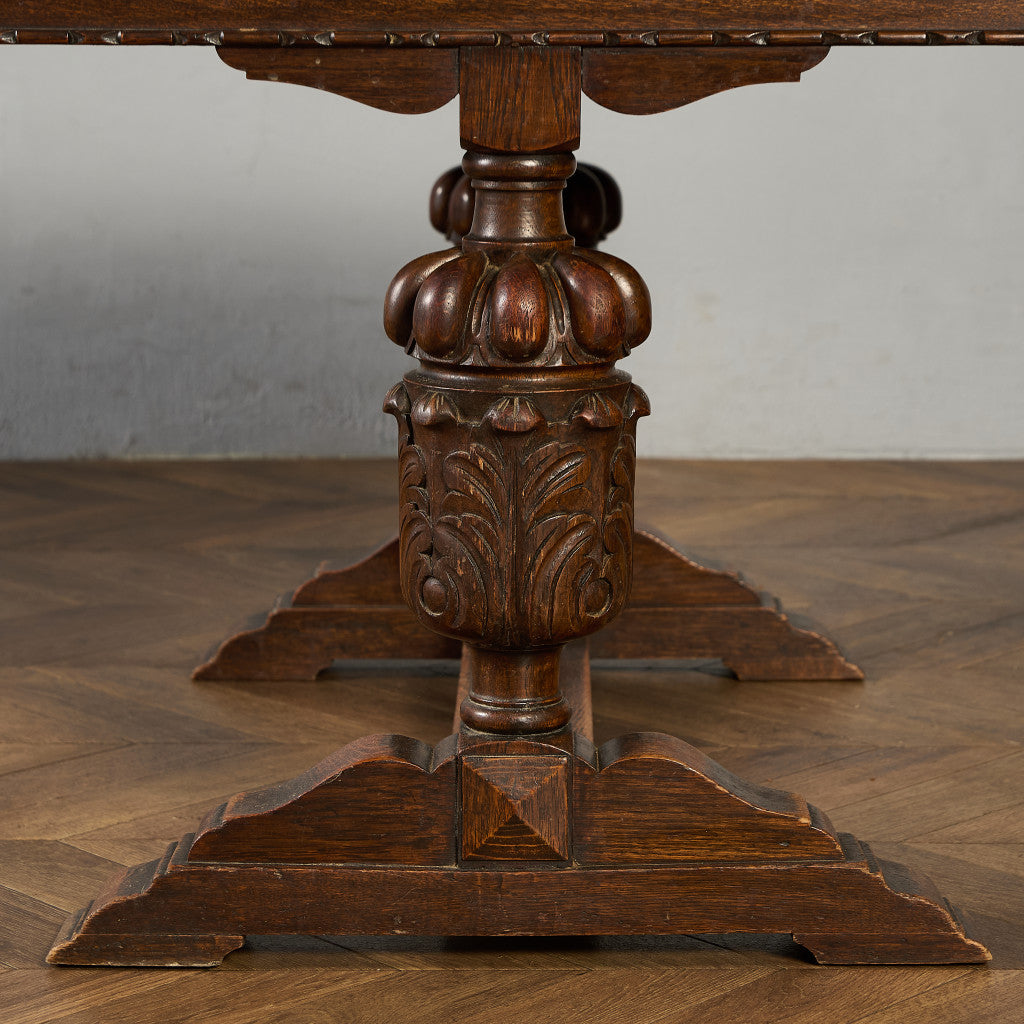 英国 クラシック ドローリーフ ダイニングテーブル