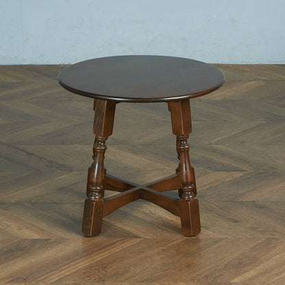 British classic oak side table #83834