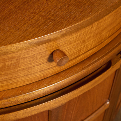 ネイサン Nathan 十字扉 ヴィンテージ トール コーナーキャビネット #95517