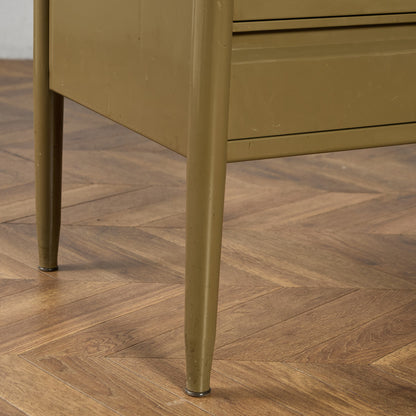 ベルギー ヴィンテージ 片袖 デスク