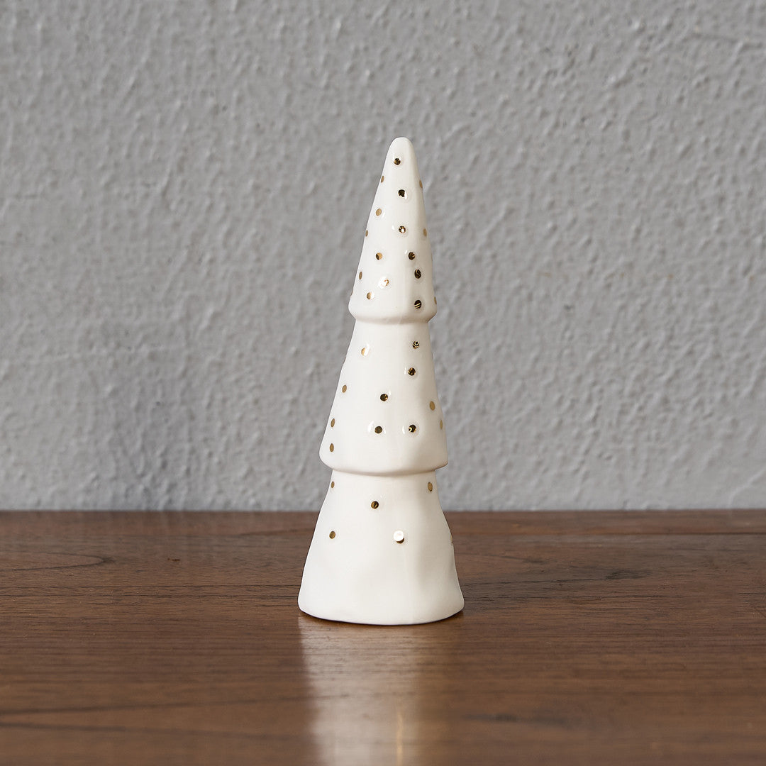 Winter forest Set of 4 / Gold