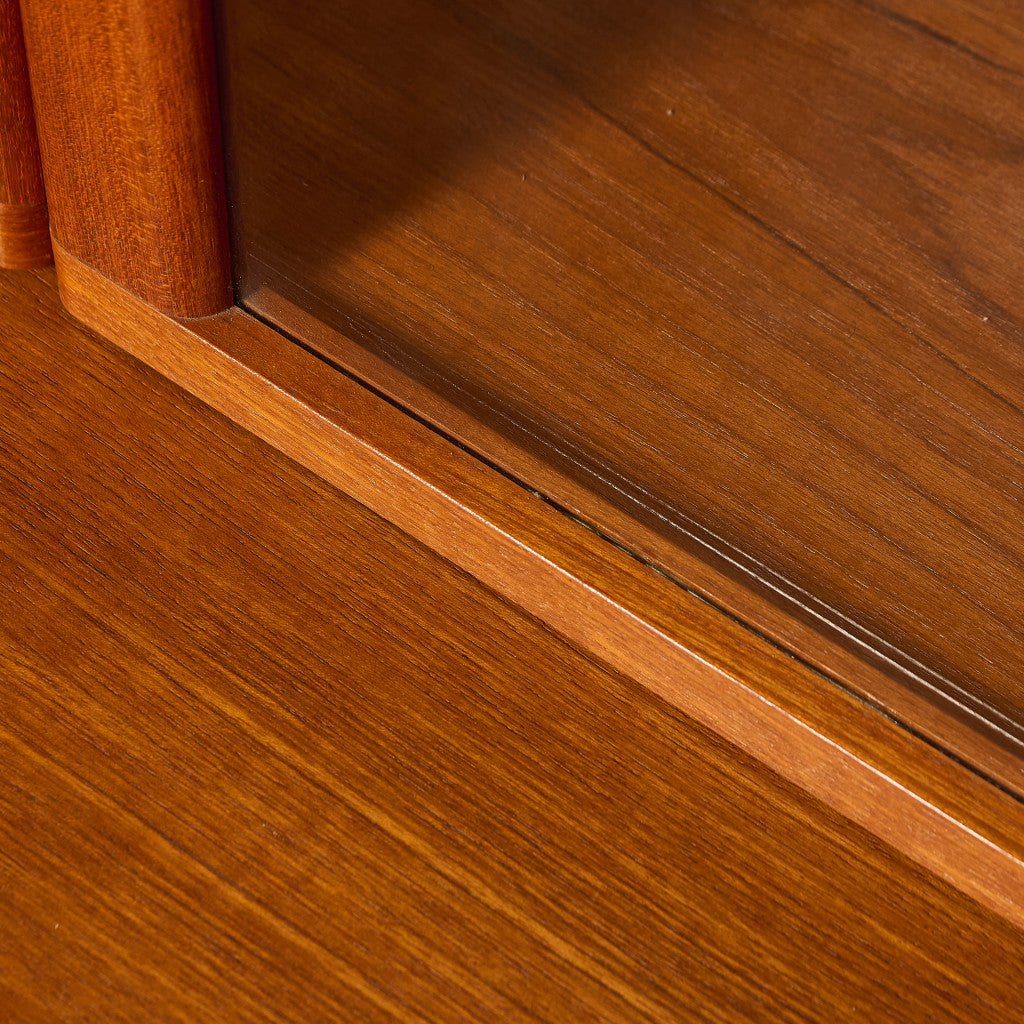 ヴィンテージ ガラス キャビネット