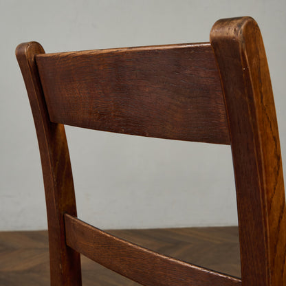 英国 アンティーク チャーチチェア