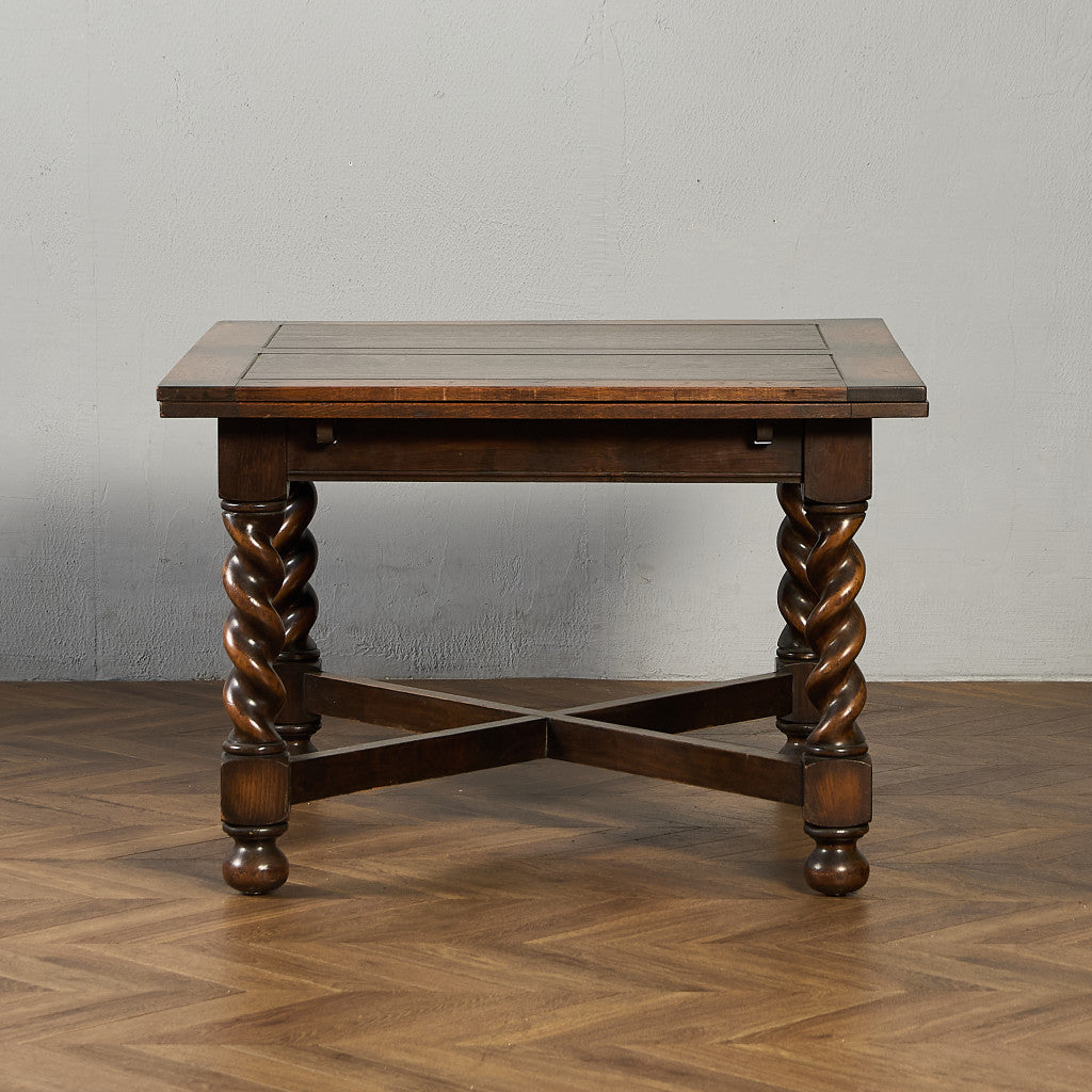 英国 クラシック ドローリーフ ダイニングテーブル