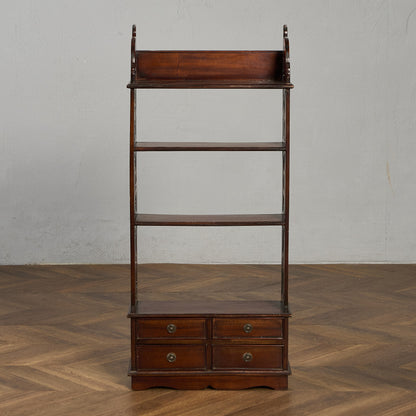 英国 クラシック オープンシェルフ