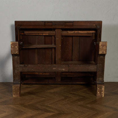 英国 クラシック ドローリーフ ロング ダイニングテーブル