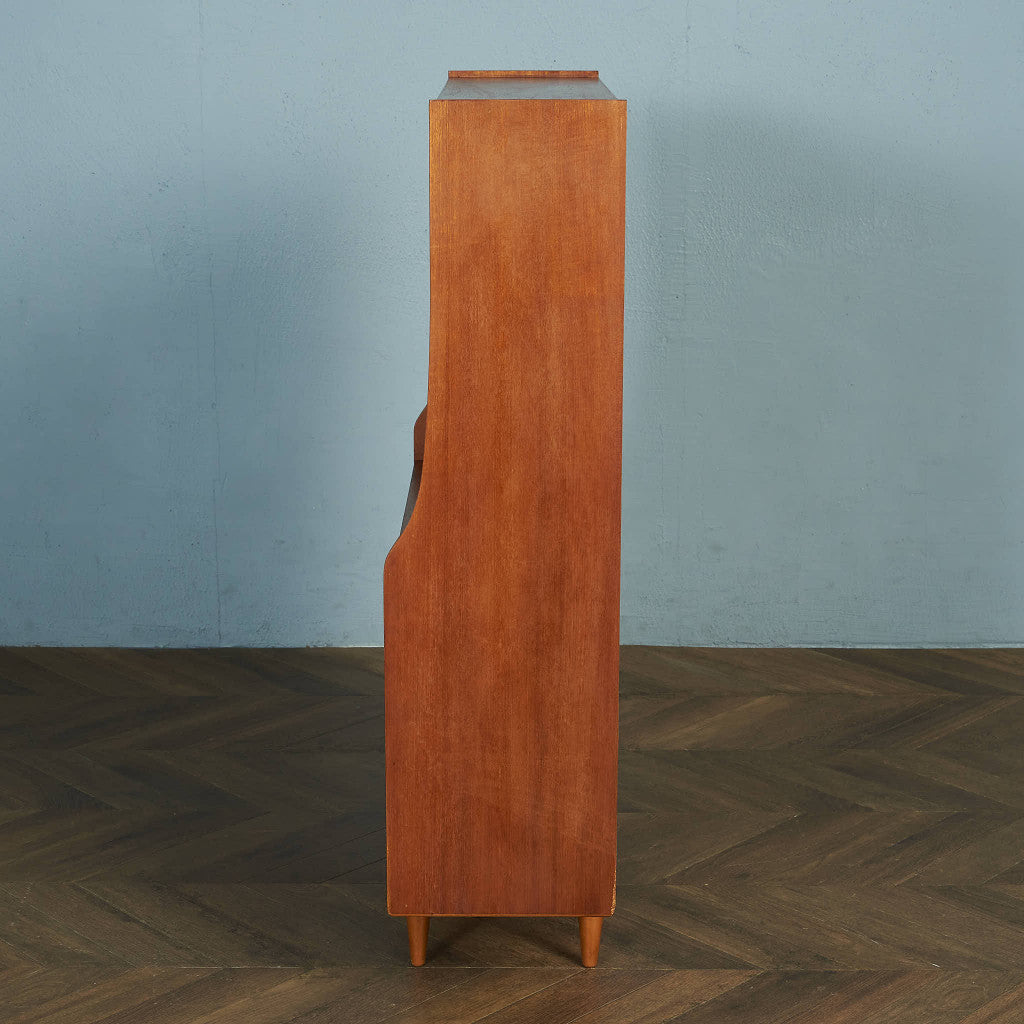 北欧ヴィンテージ　イギリス　ガラスキャビネット 北欧ヴィンテージ イギリス ガラスキャビネット