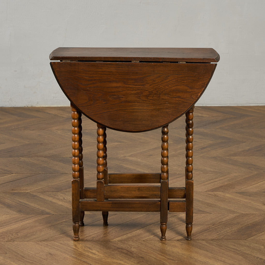 英国 クラシック ドロップリーフ ゲートレッグテーブル #89955