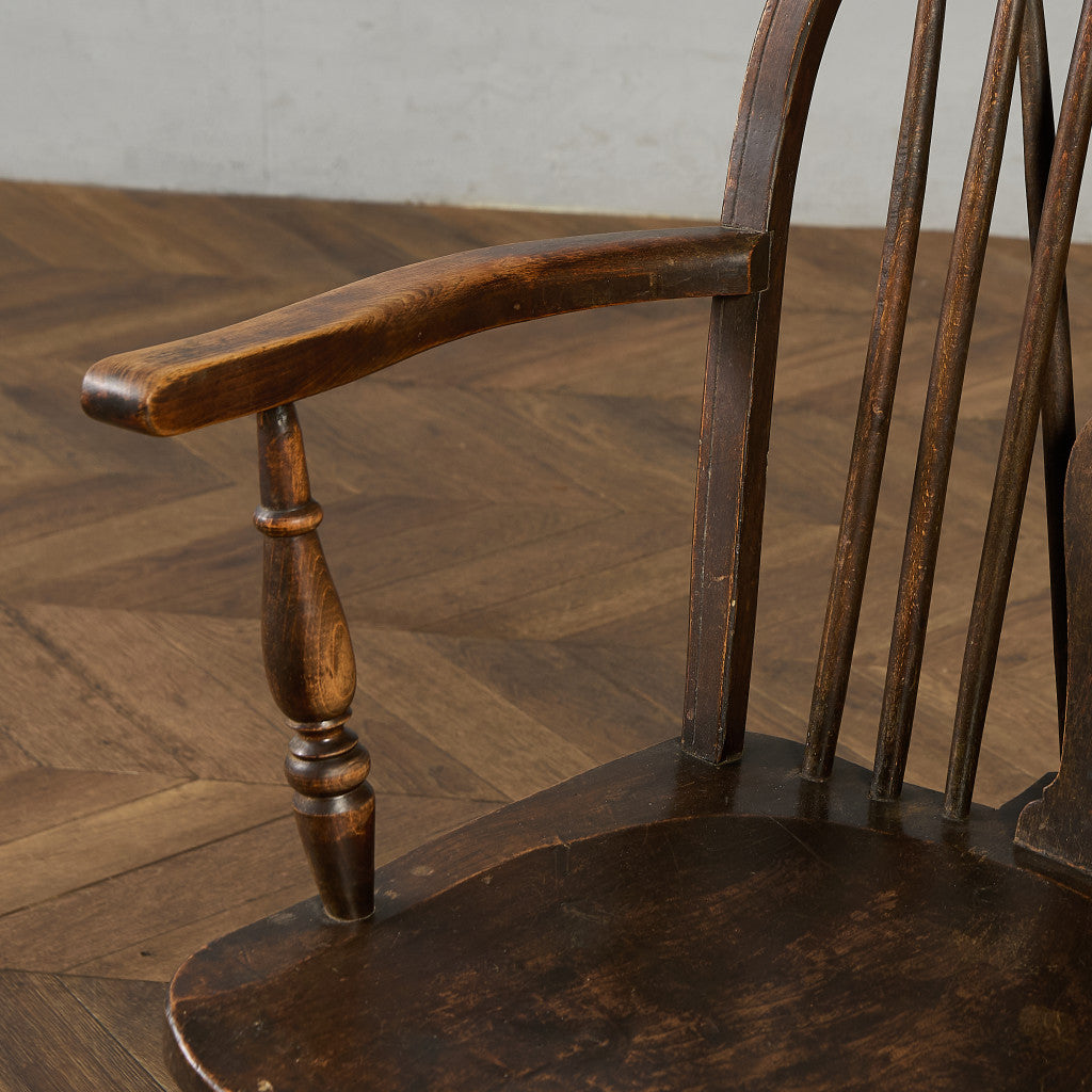 英国 クラシック ホイールバック ウィンザー アームチェア