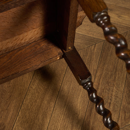 英国 クラシック バーリーシュガーツイスト サイドテーブル