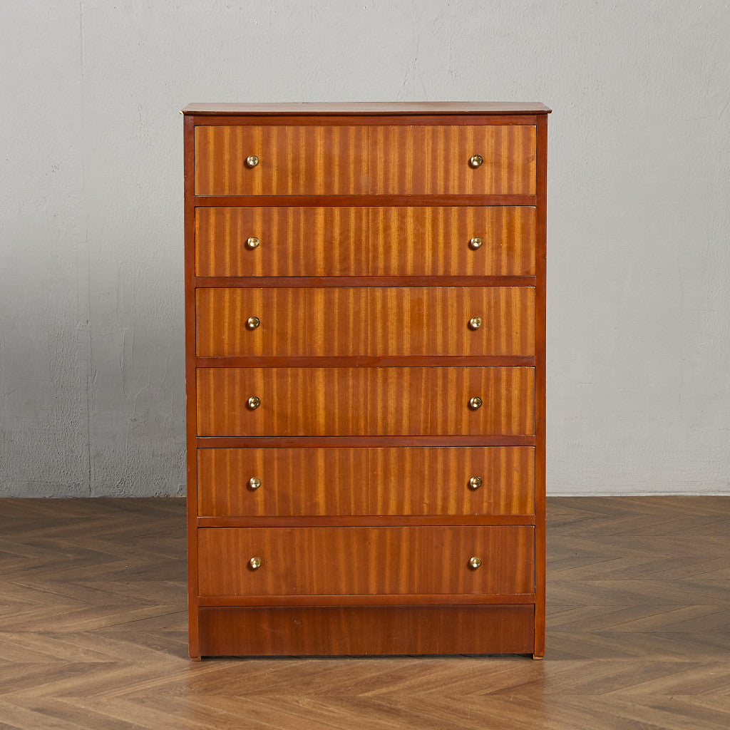 英国 ヴィンテージ 6段 トール チェスト #97110 – camori ヴィンテージ