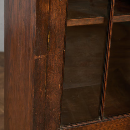 英国 クラシック ブックケース 食器棚