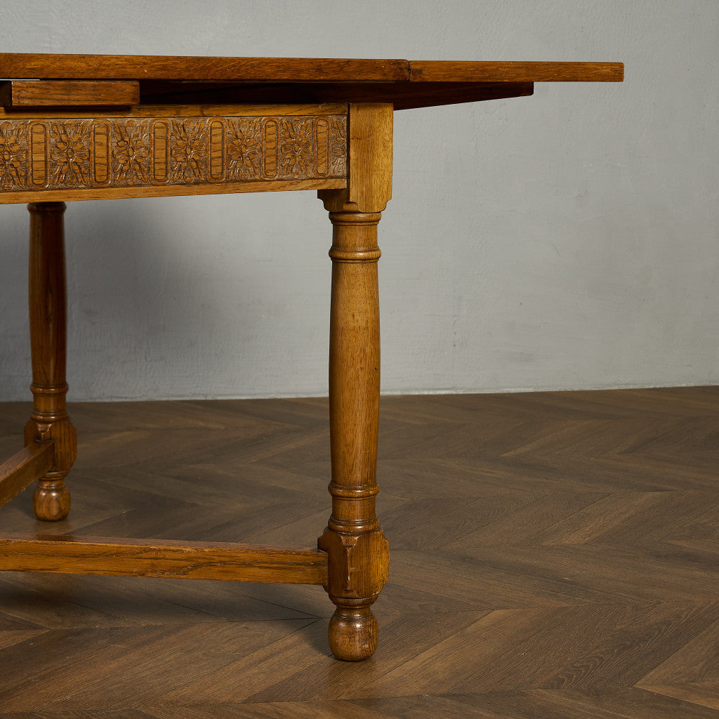 英国 クラシック ドローリーフ ダイニングテーブル