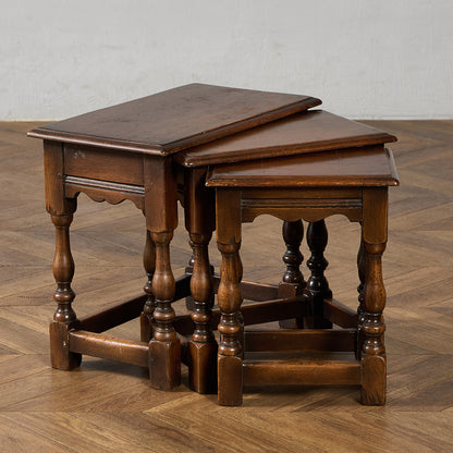 英国 クラシック ネストテーブル サイドテーブル