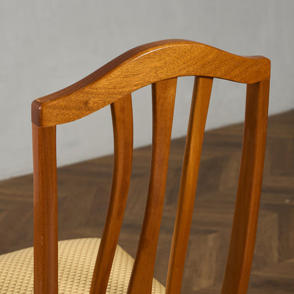 英国 ヴィンテージ ダイニングチェア 座面張替え済み