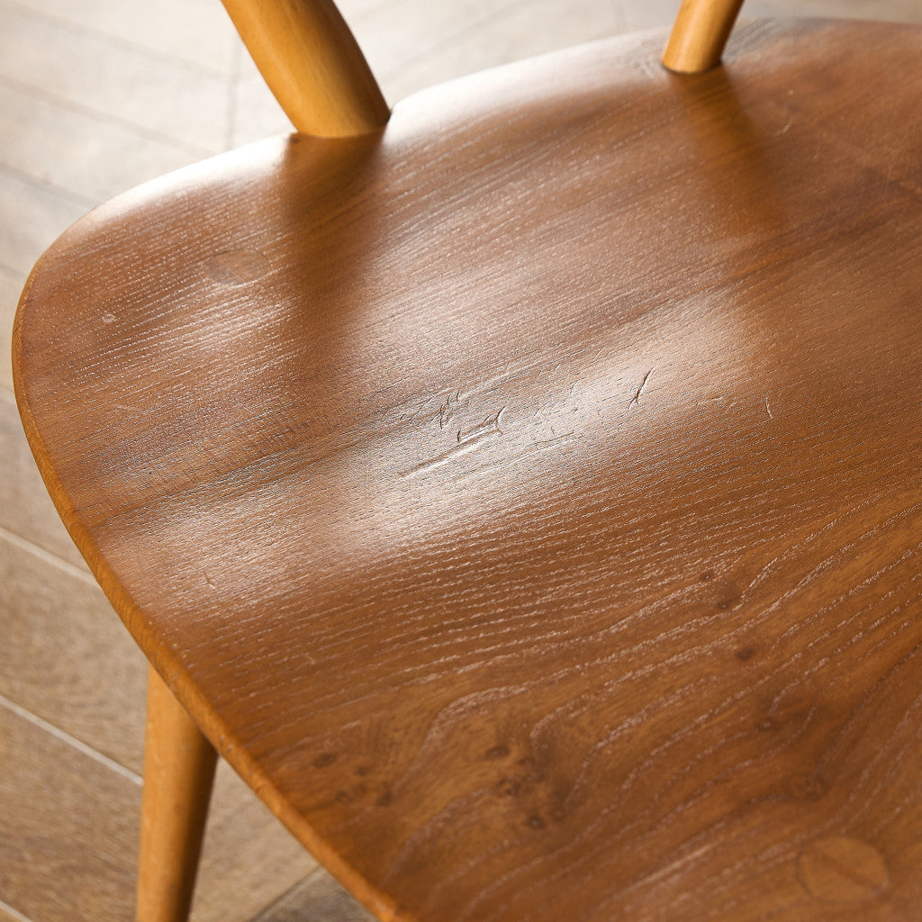 アーコール ERCOL ヴィンテージ クエーカー アームチェア ブルーラベル #94157