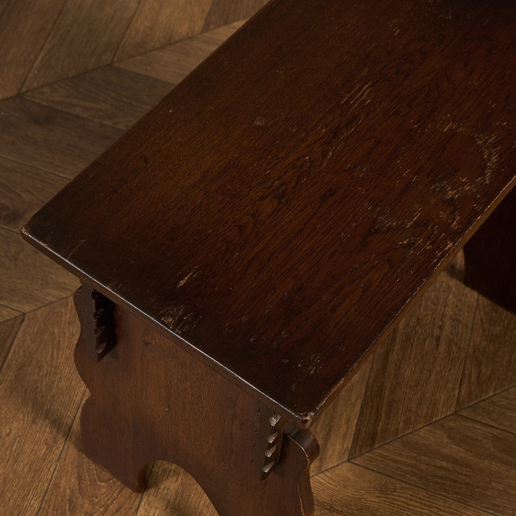 英国 クラシック 収納付 サイドテーブル