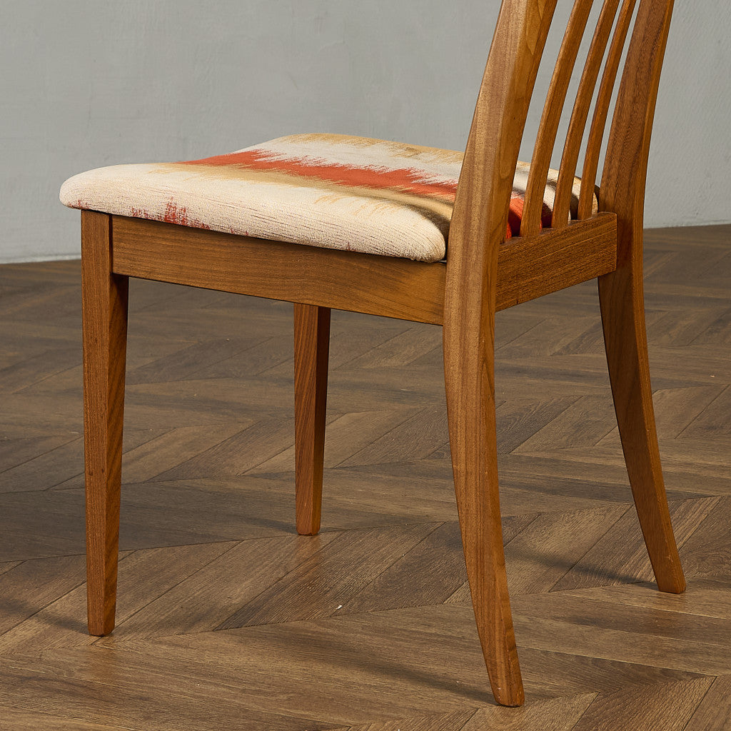 スラットバックチェア 座面張替え済み