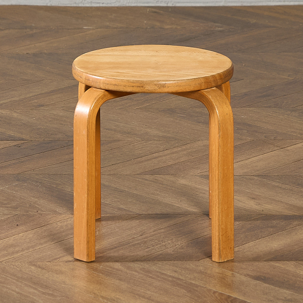 デンマーク LEIKA ヴィンテージ ベントウッド スツール