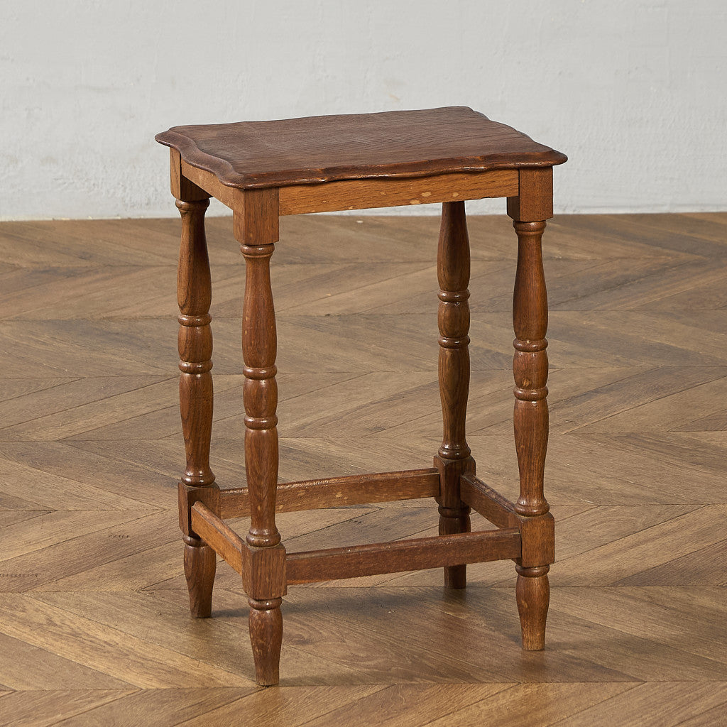 英国 クラシック オーク材 ネストテーブル サイドテーブル
