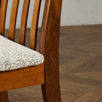 スラットバックチェア 座面張替え済み