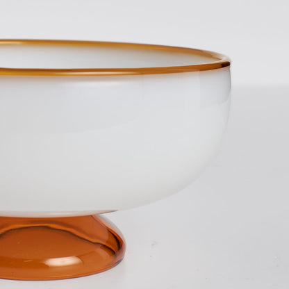 SNOW BOWL / White × Amber Rim