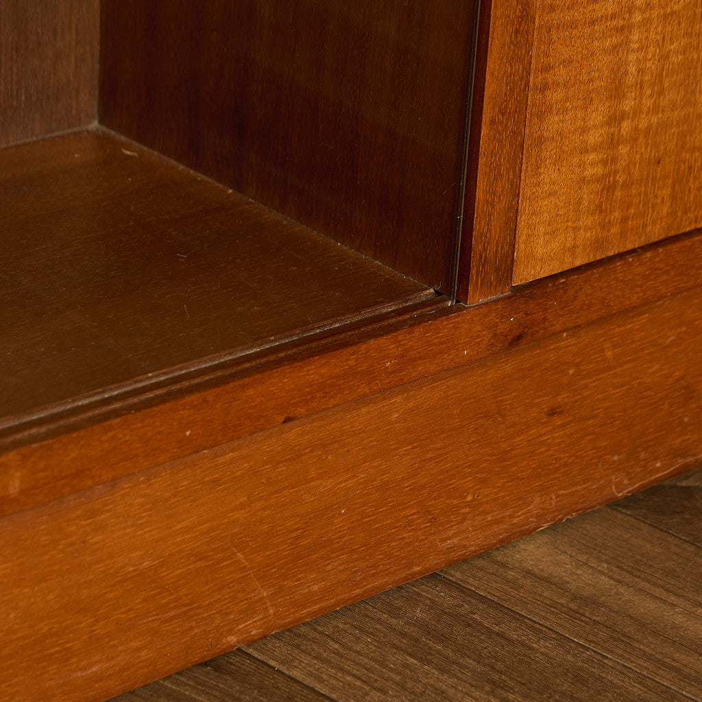 ヴィンテージ ガラスキャビネット