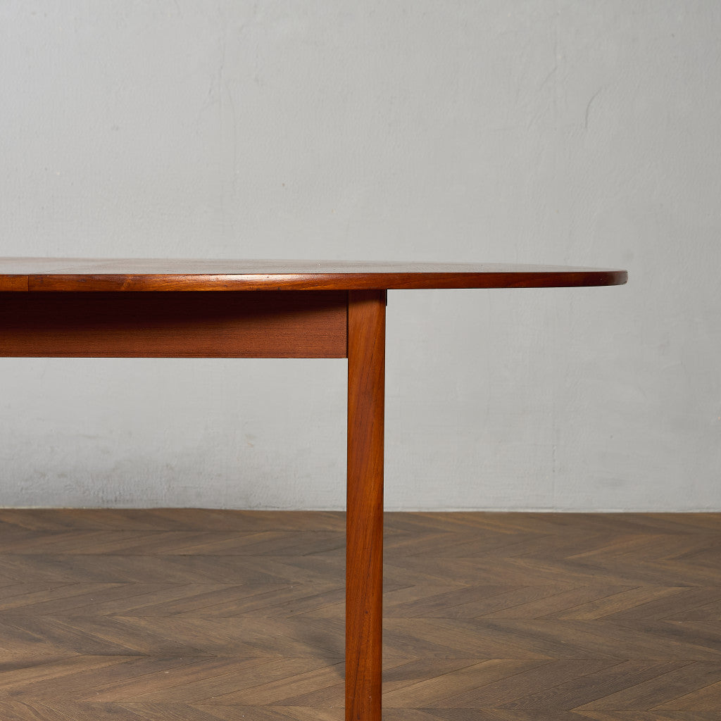 英国 ヴィンテージ オーバル ロング ダイニングテーブル #94160