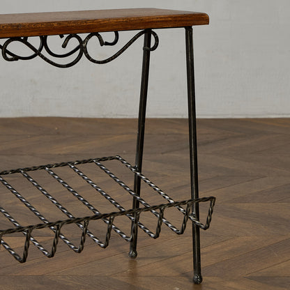 英国 ヴィンテージ マガジンラック