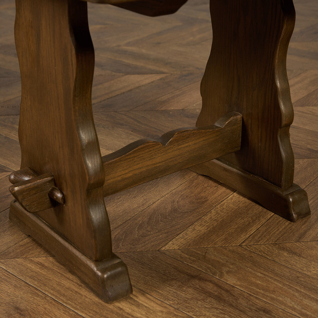 英国 クラシック オーク材 センターテーブル サイドテーブル