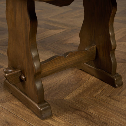 英国 クラシック オーク材 センターテーブル サイドテーブル