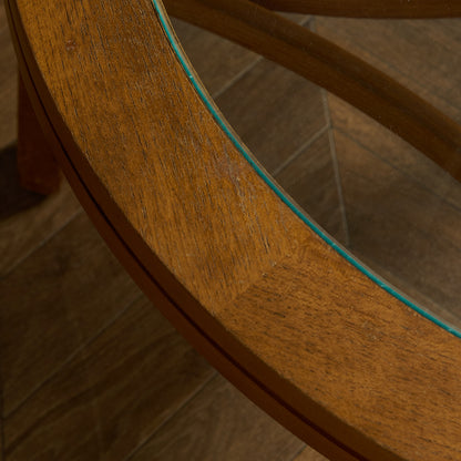 ネイサン Nathan ヴィンテージ ガラストップ センターテーブル #89545