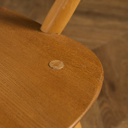 アーコール ERCOL ヴィンテージ クエーカー アームチェア ブルーラベル #89762