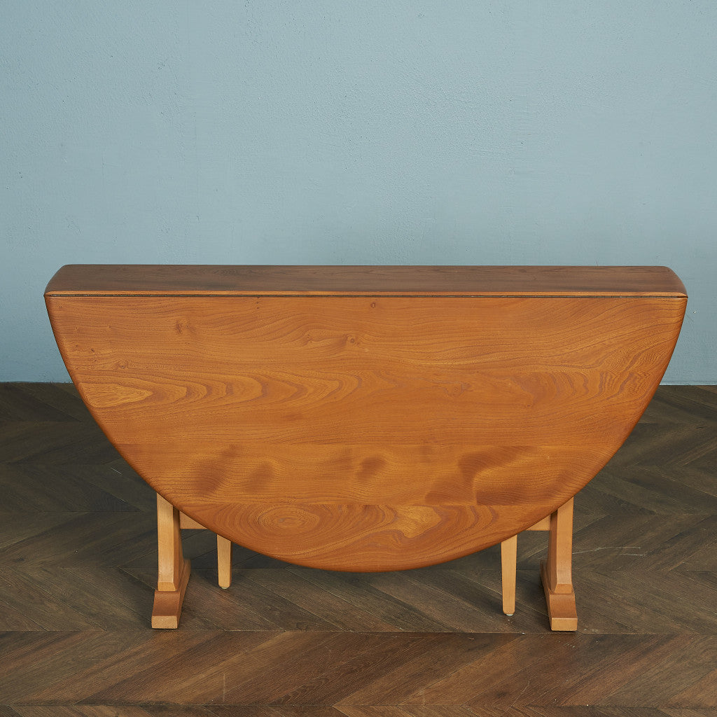 アーコール ERCOL オーバル型 ゲートレッグバタフライテーブル